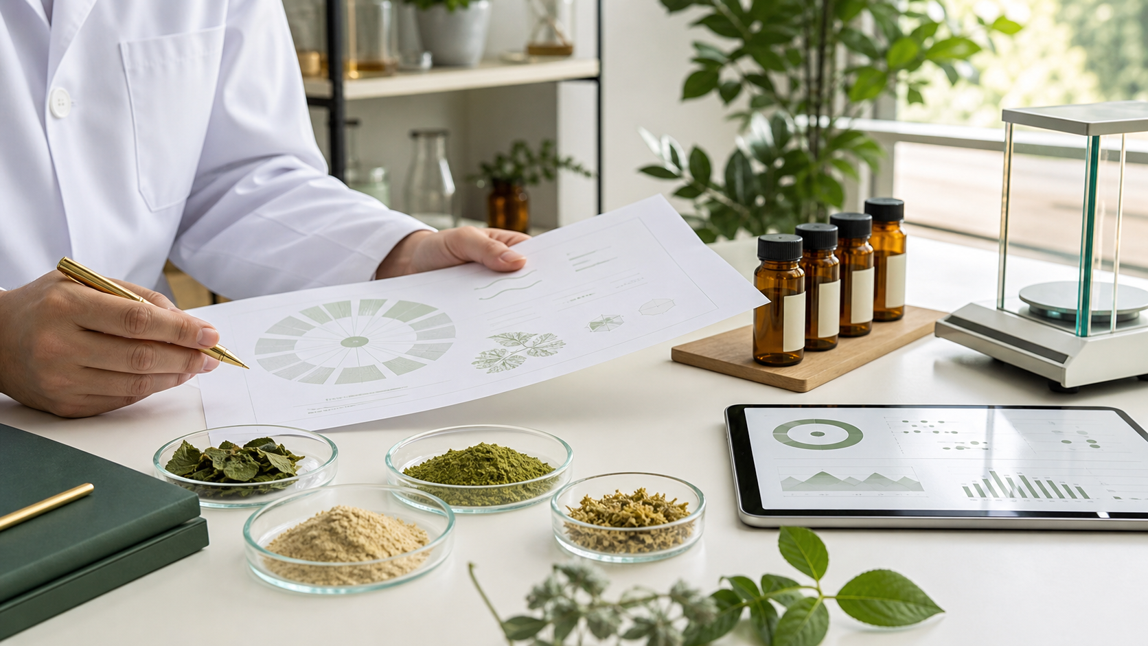 Quality documentation and botanical ingredient evaluation